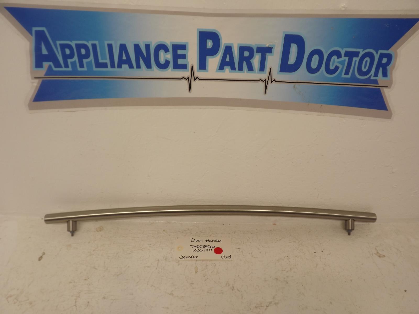 JennAir Oven 74008920 1035180 Door Handle Used JennAir Oven 74008920 1035180 Door Handle Used